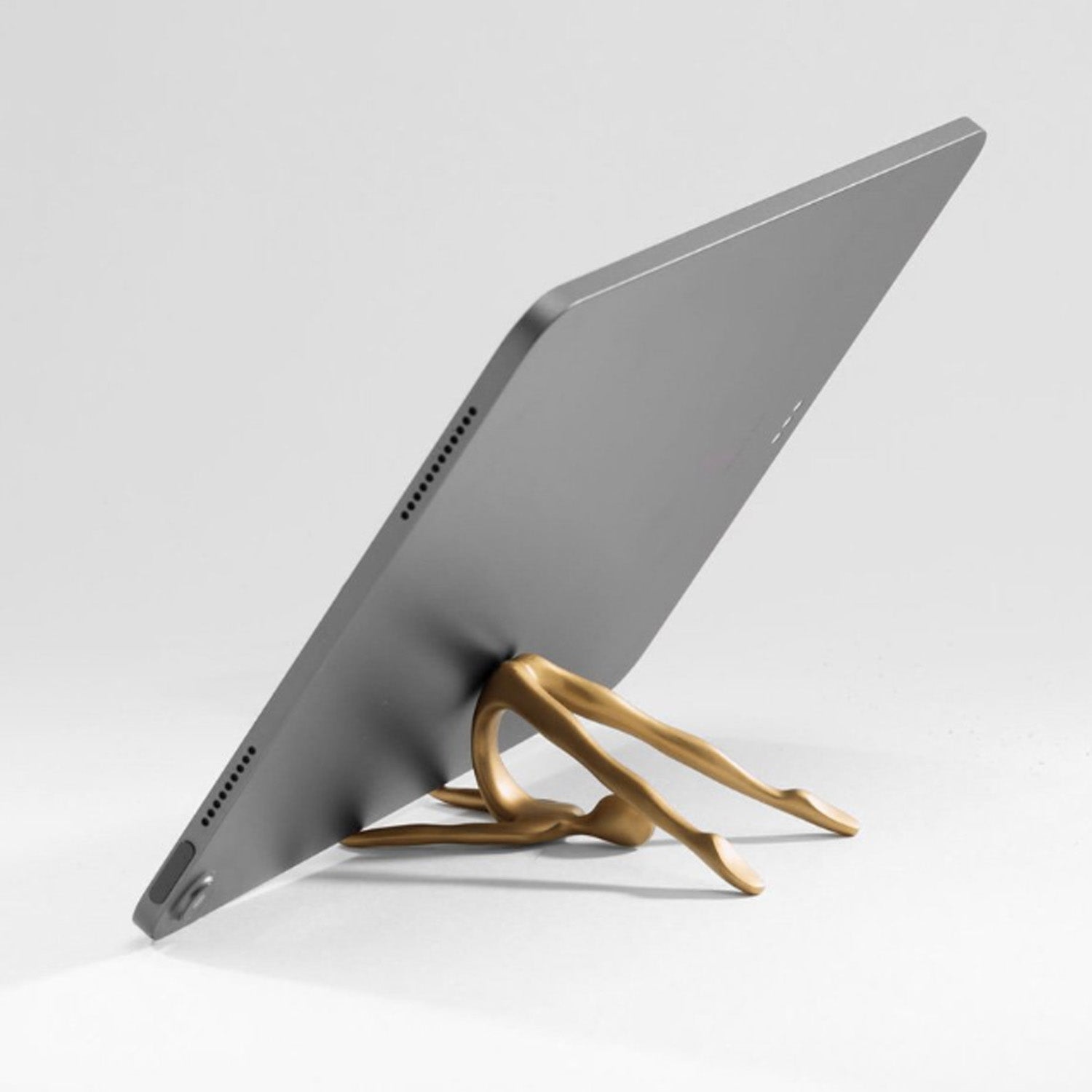 Mukul Goyal ID Yoga Phone/Tab Rest - Burnished Brass