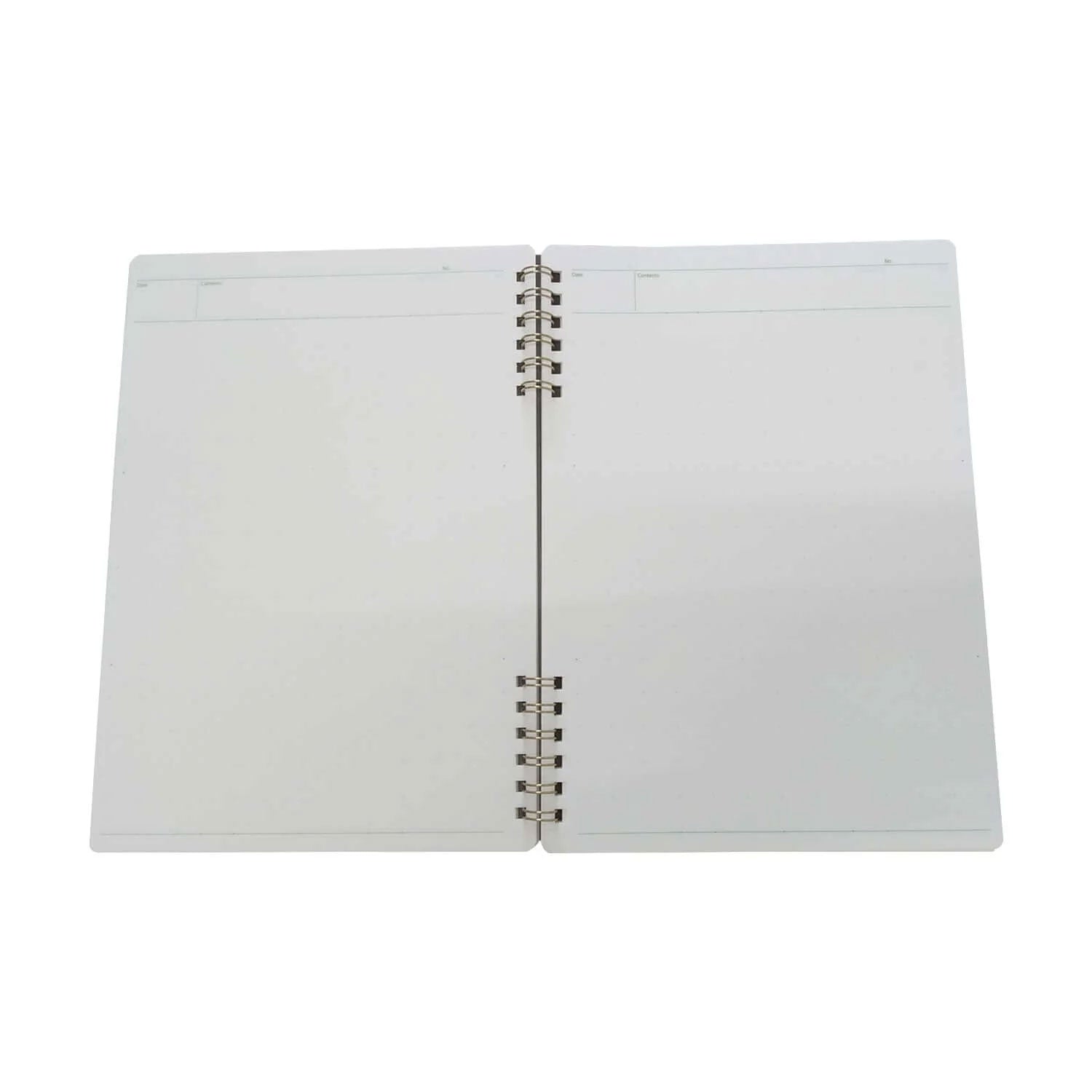 Nakabayashi Logical Prime Fountain Pen Friendly Spiral Notebook, Brown - Dot Ruled