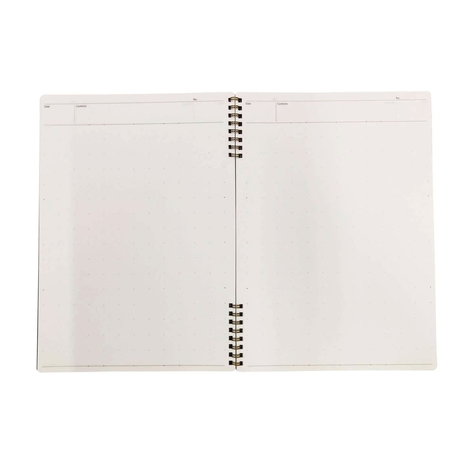 Nakabayashi Logical Prime Fountain Pen Friendly Spiral Notebook, Brown - Dot Ruled