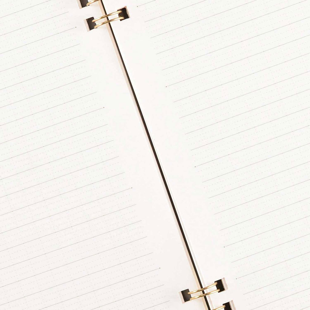 Nakabayashi Logical Prime Fountain Pen Friendly Spiral Notebook, Green - 7mm Ruled