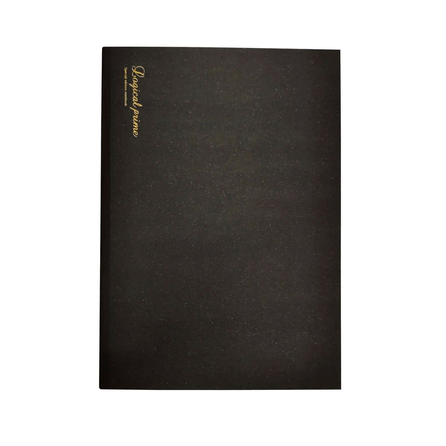 Nakabayashi Logical Prime Fountain Pen Friendly Stitched Notebook, Black - Square Ruled