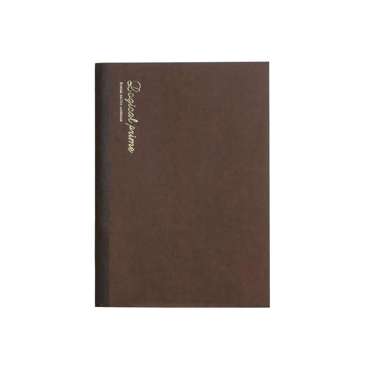 Nakabayashi Logical Prime Fountain Pen Friendly Stitched Notebook, Brown - Dot Ruled