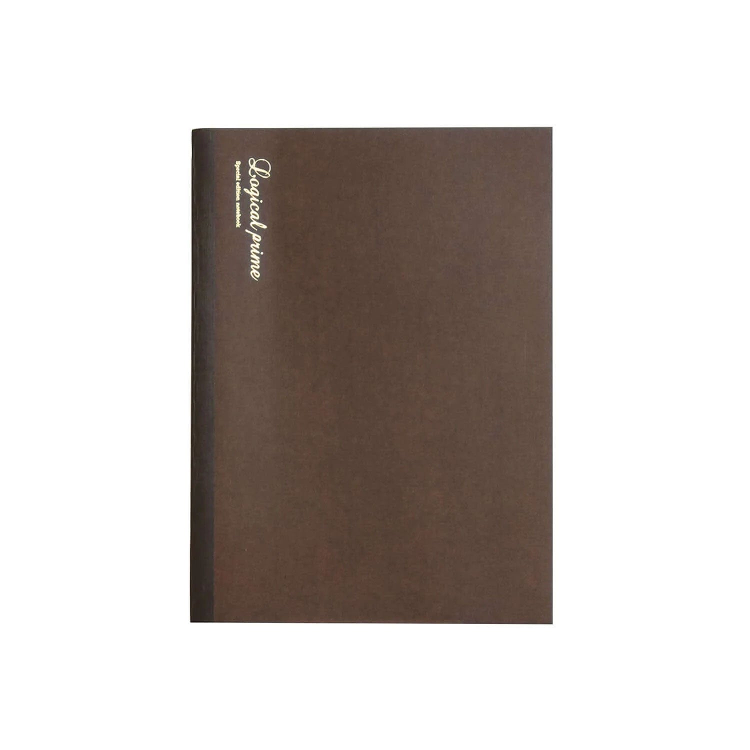 Nakabayashi Logical Prime Fountain Pen Friendly Stitched Notebook, Brown - Dot Ruled