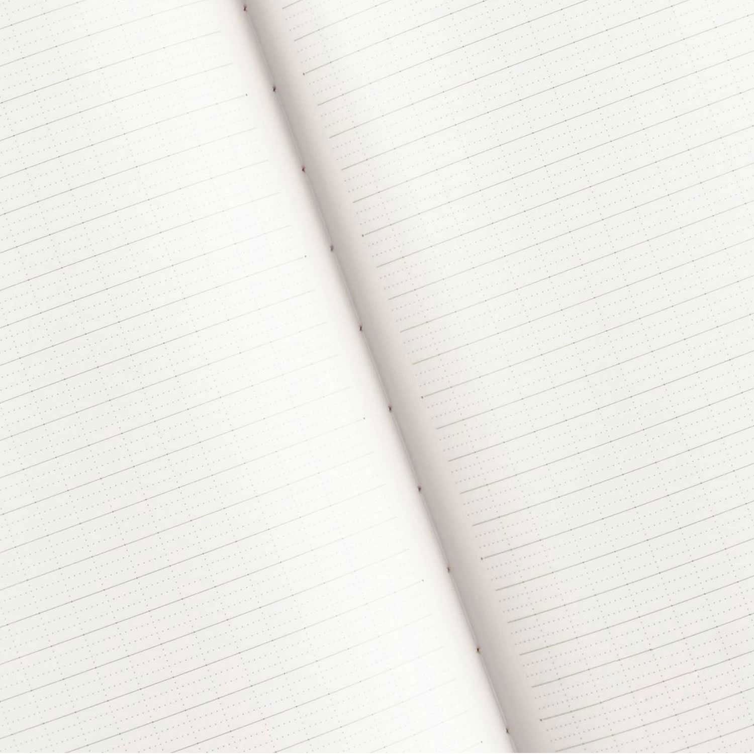 Nakabayashi Logical Prime Fountain Pen Friendly Stitched Notebook, Green - 7mm Ruled