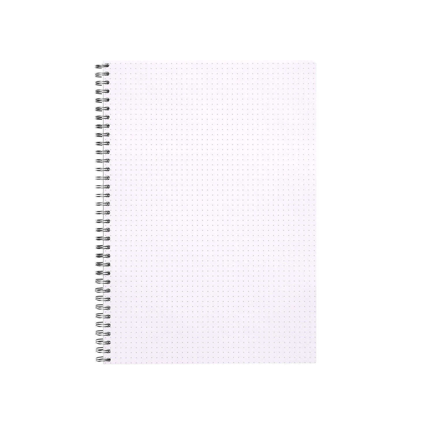 Rhodia Classic Spiral Black Notebook - A4+, Dotted