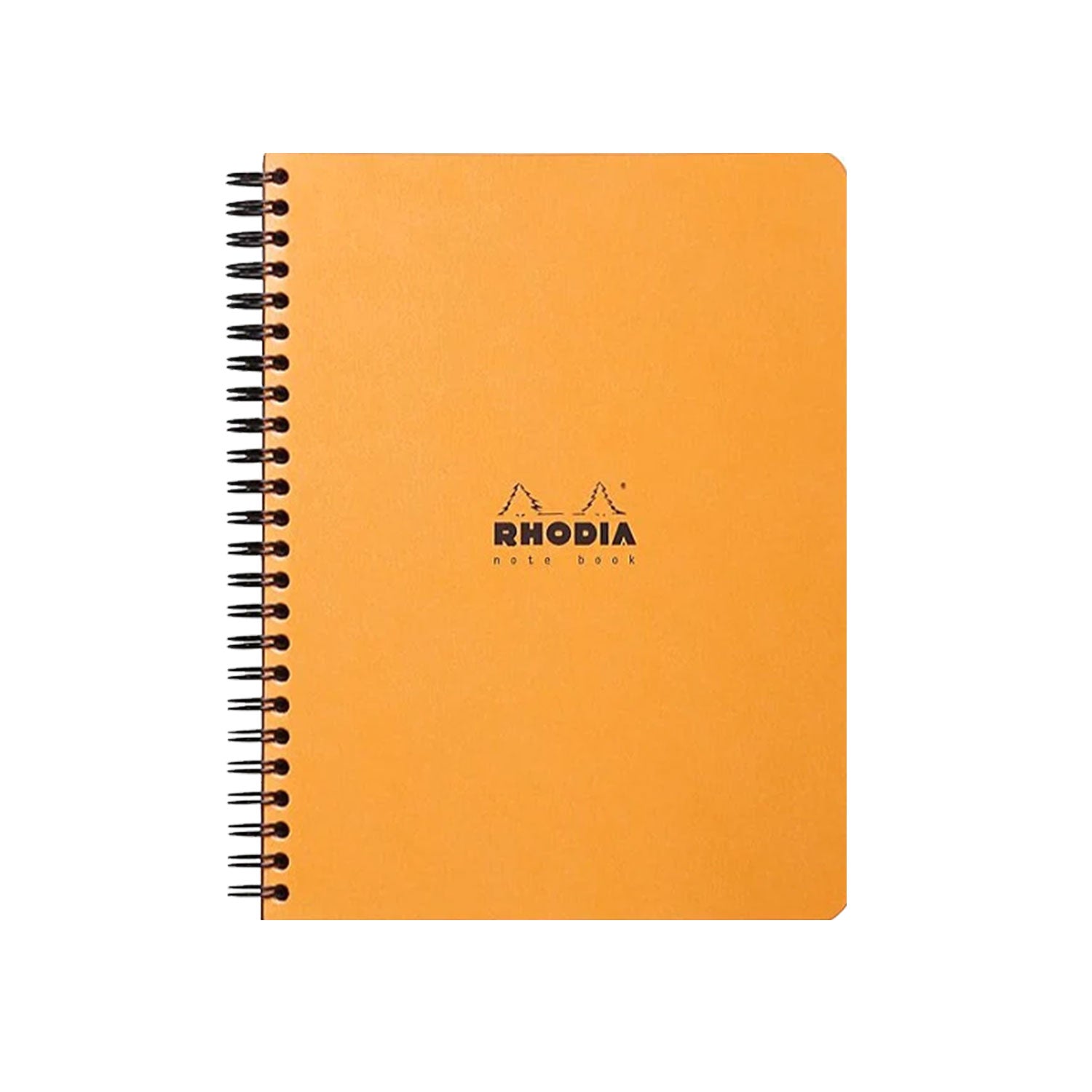 Rhodia Classic Spiral Orange Notebook - A5+, Ruled