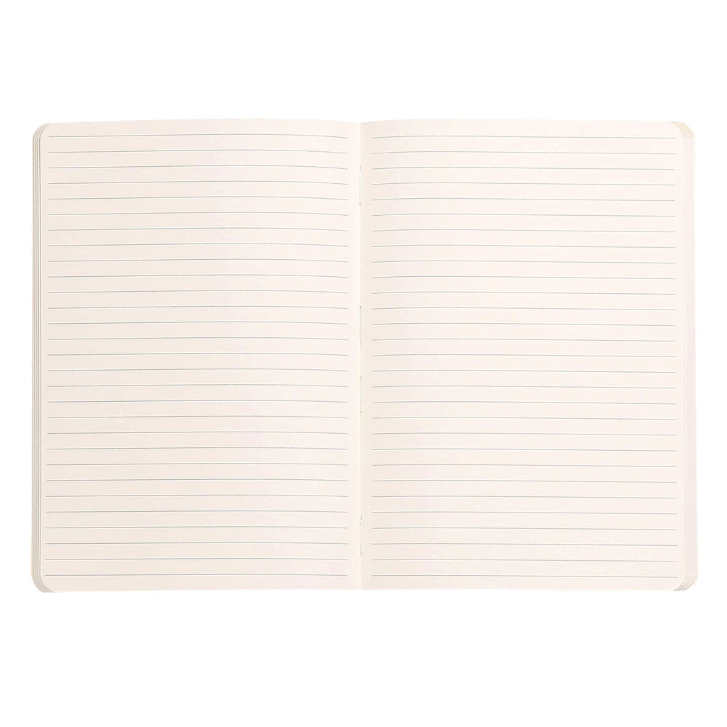 Rhodiarama Soft Cover Black Notebook - A5, Ruled
