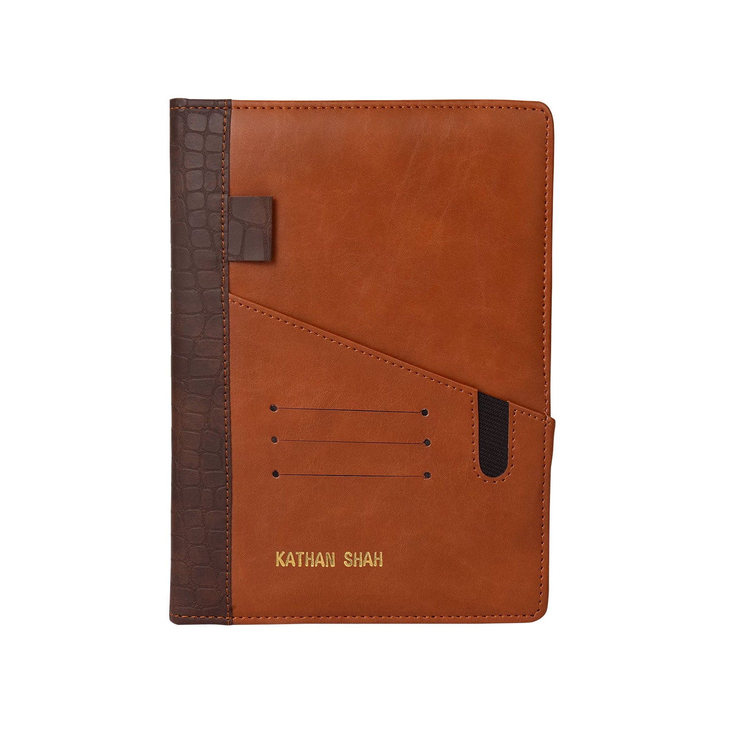 Scholar Apollo Tan Notebook - A5, Ruled