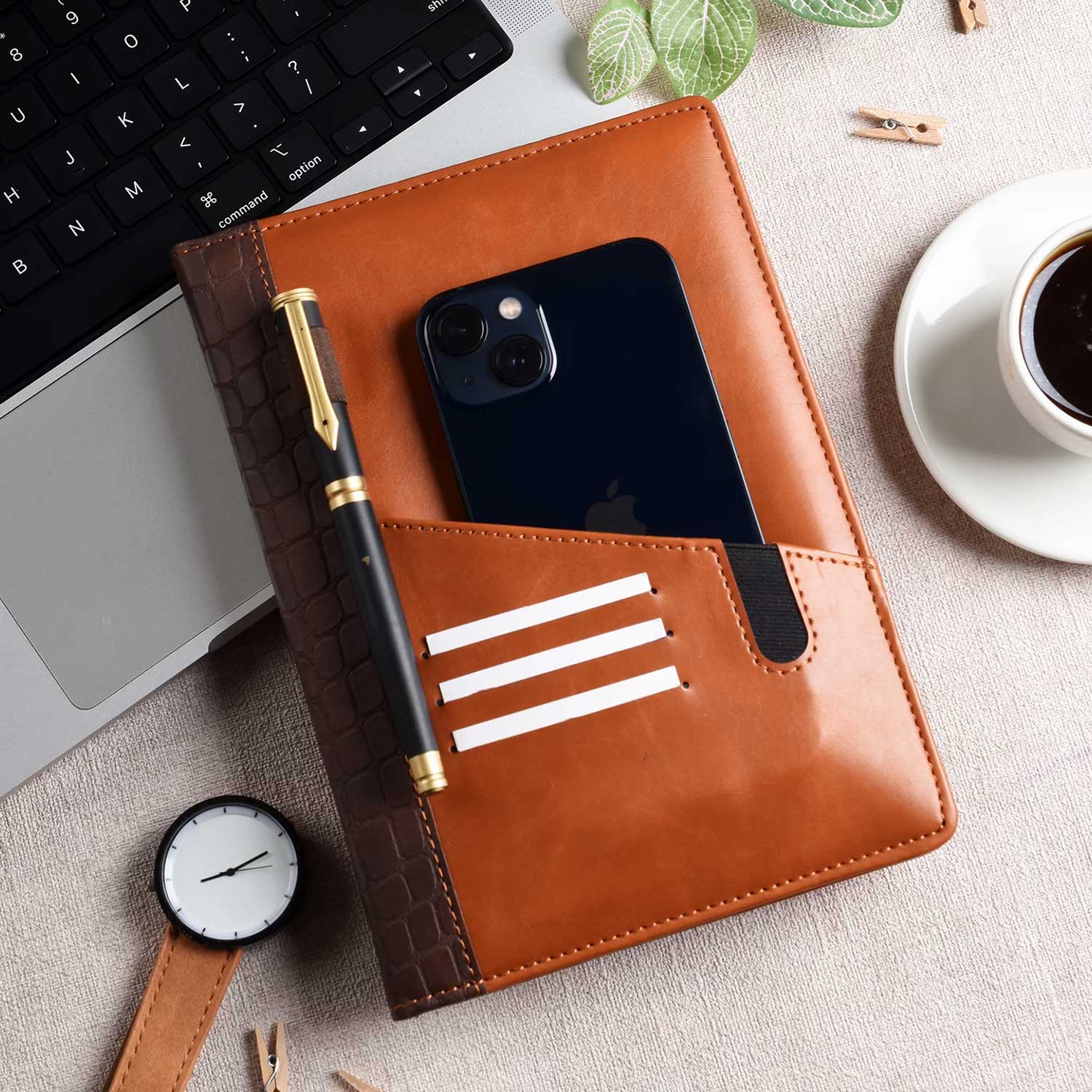 Scholar Apollo Tan Notebook - A5, Ruled