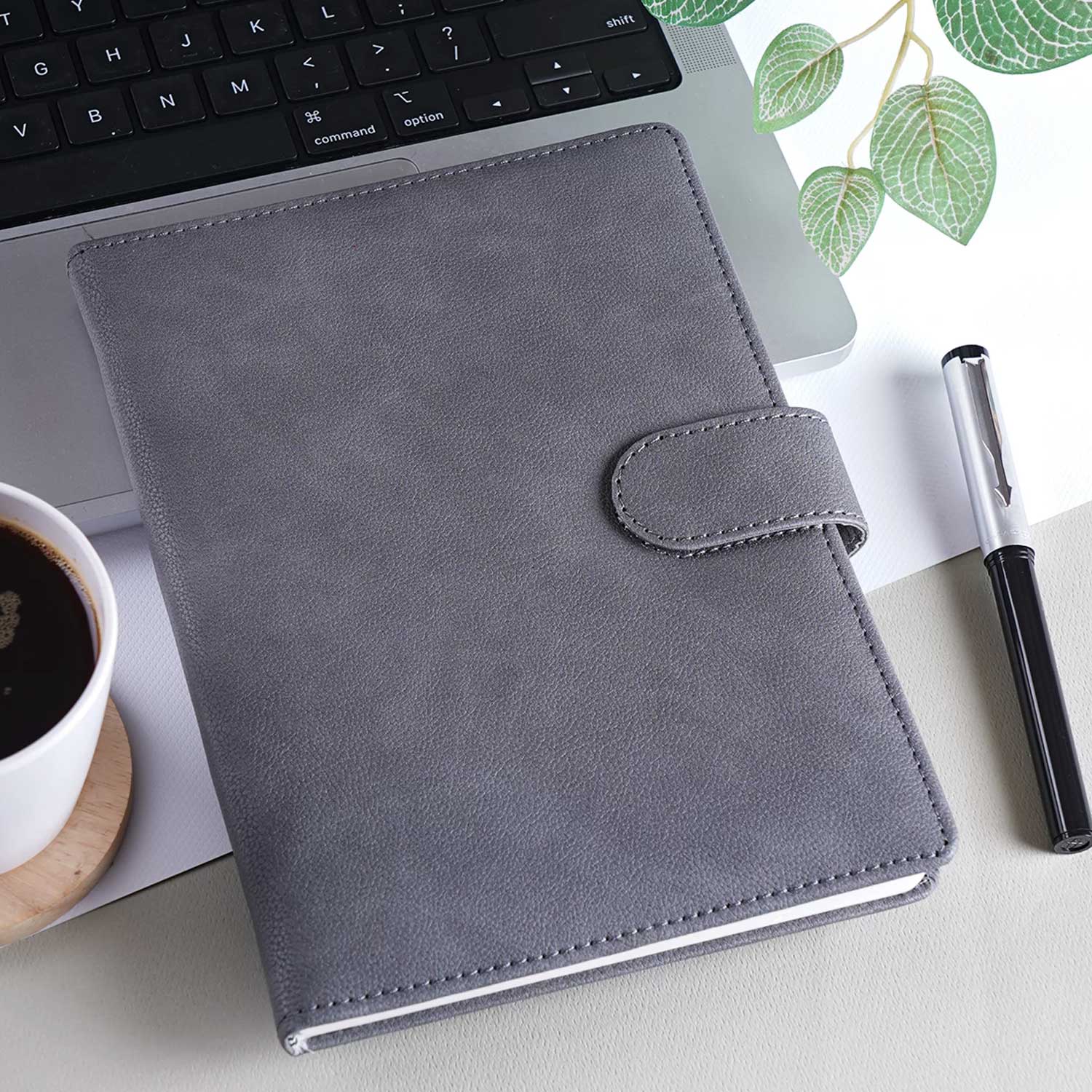 Scholar Nova Grey Notebook - A5, Ruled