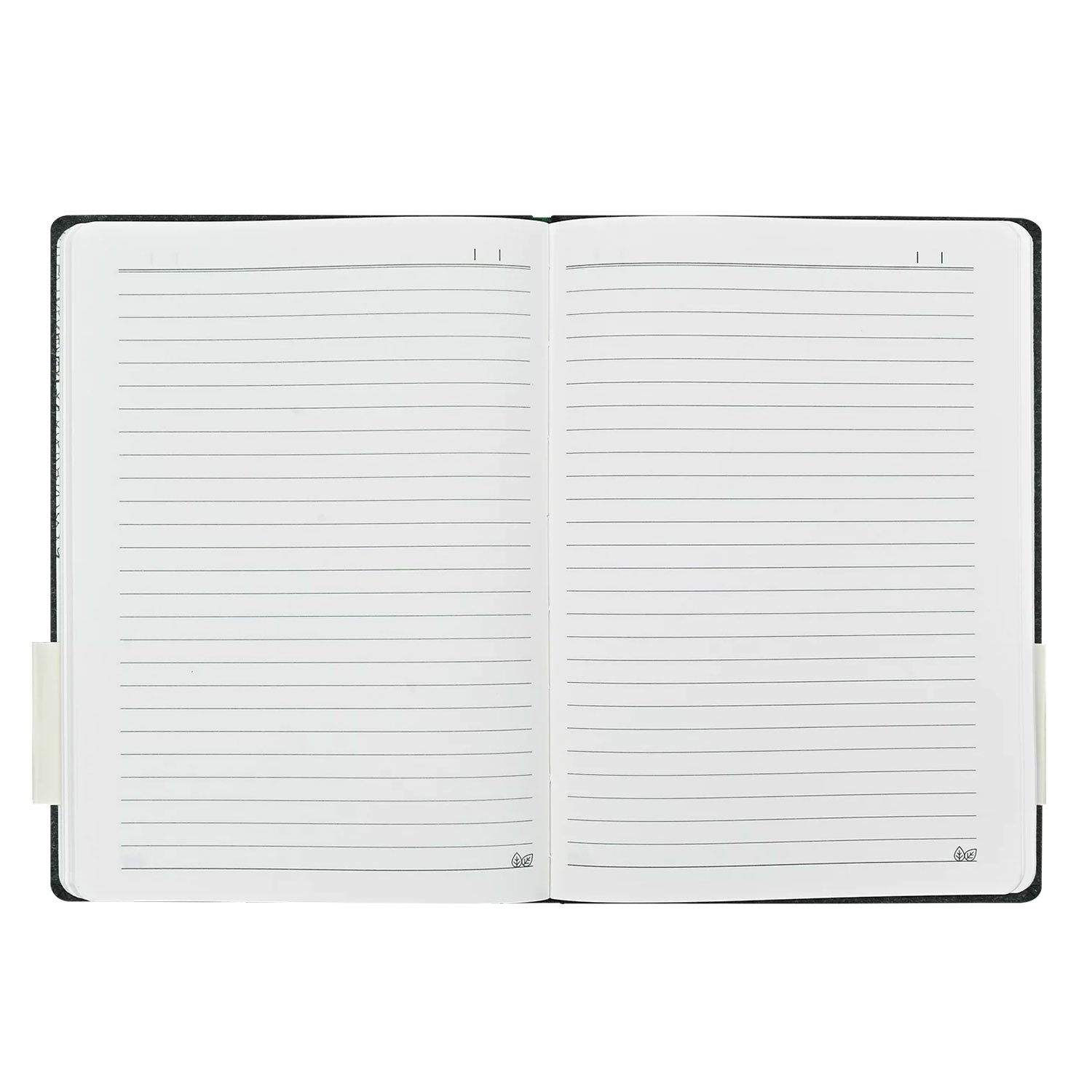 Scholar Teak Green Notebook - A5, Ruled