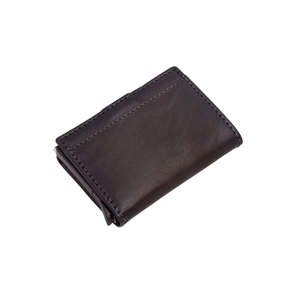 Scudo Burnished Slim Wallet - Black