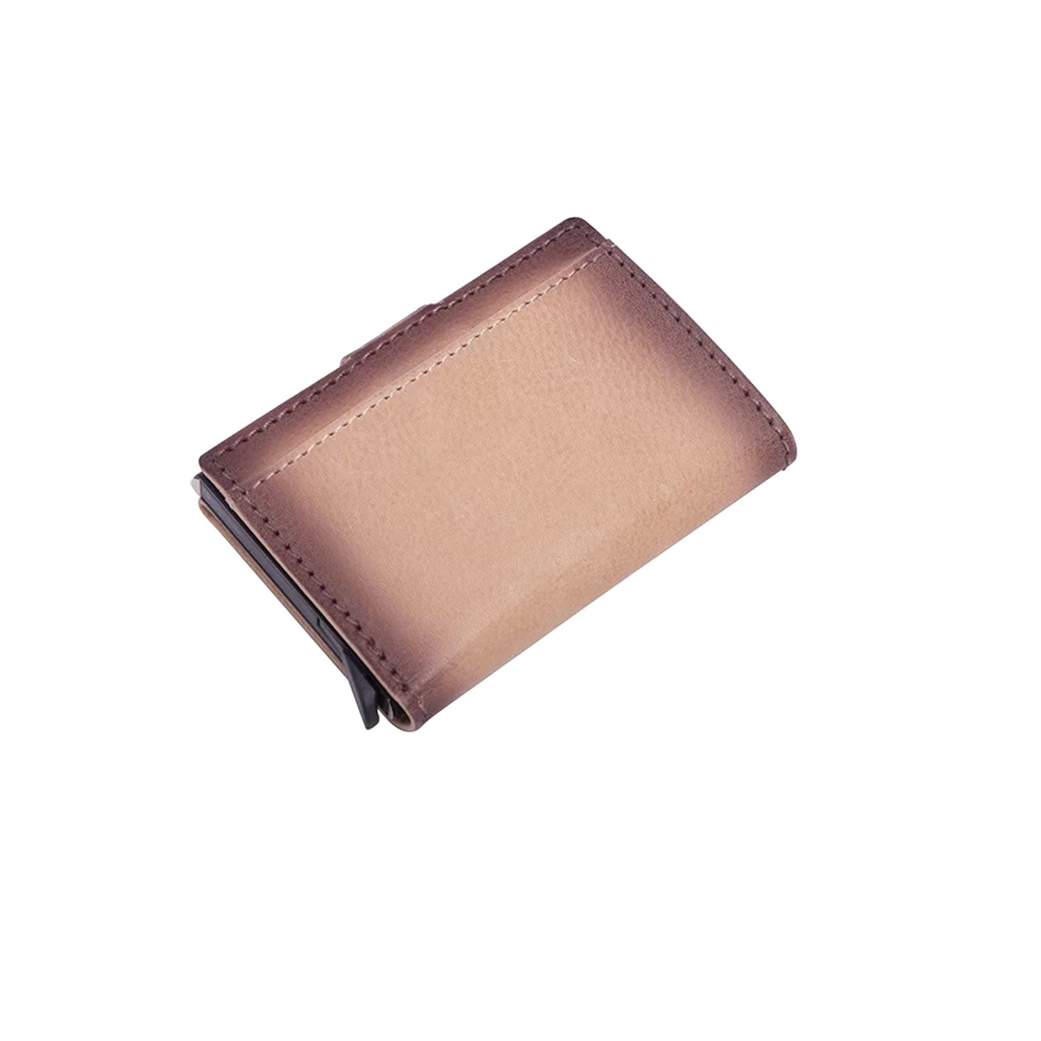 Scudo Burnished Slim Wallet - Sand