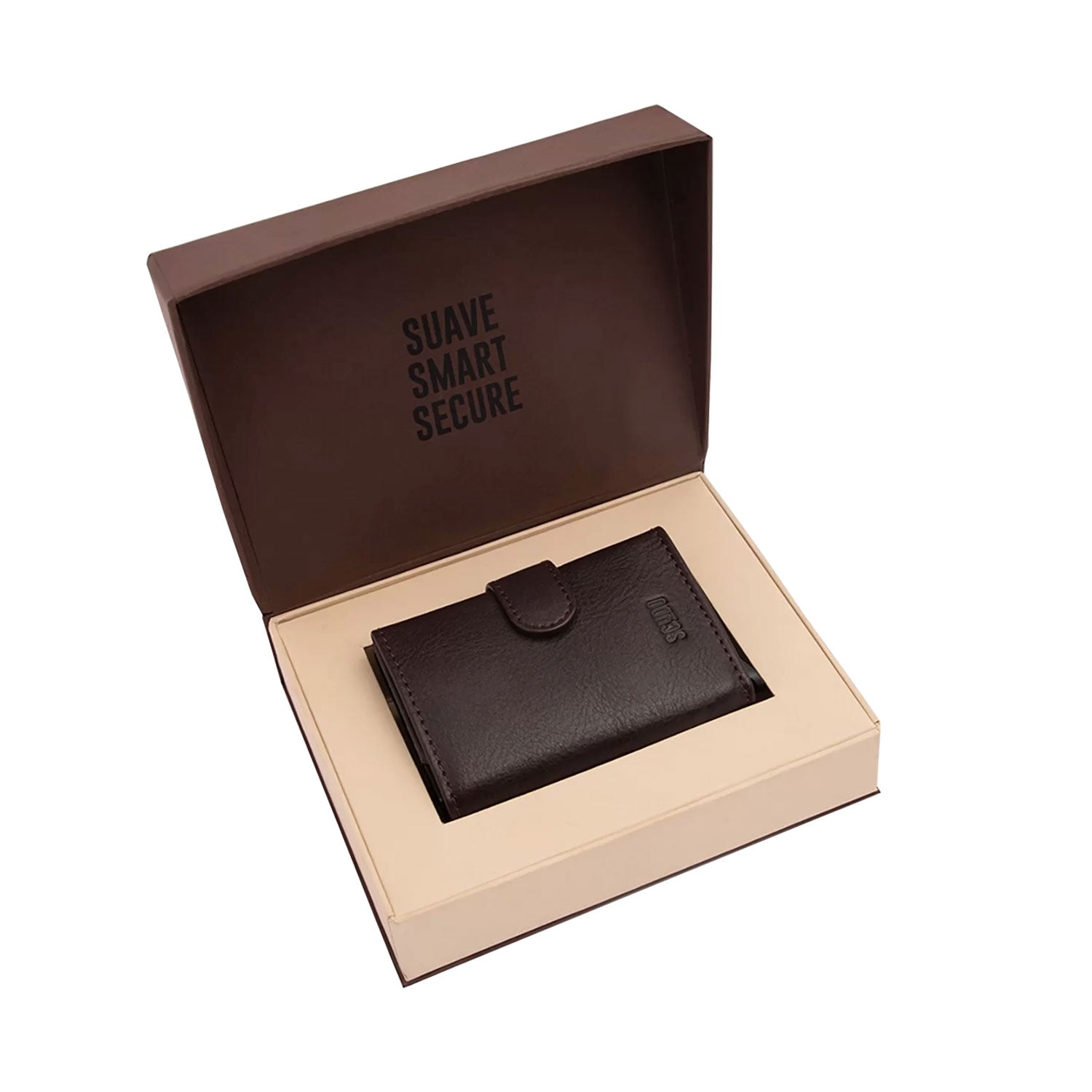 Scudo Classic Slim Wallet - Brown