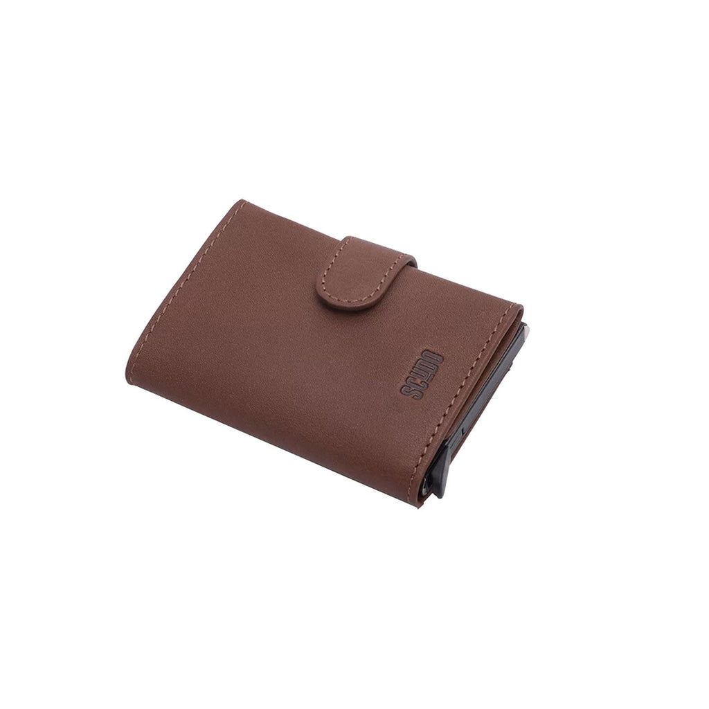 Scudo Classic Slim Wallet - Cognac