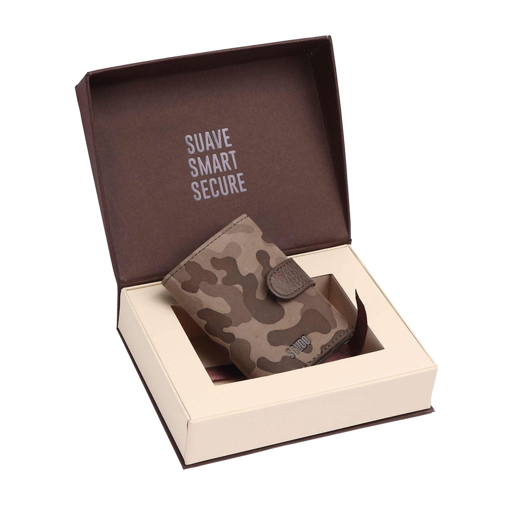 Scudo Military Slim Wallet - Khaki