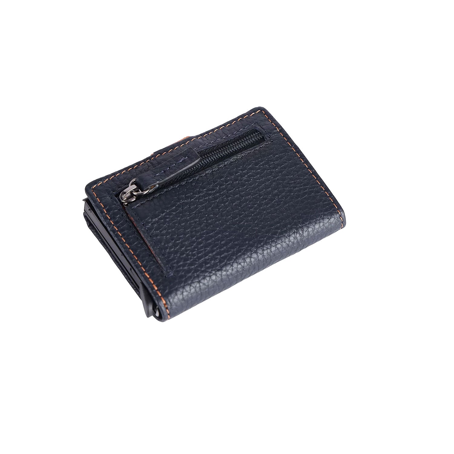 Scudo Mosaic Slim Wallet - Navy/Orange