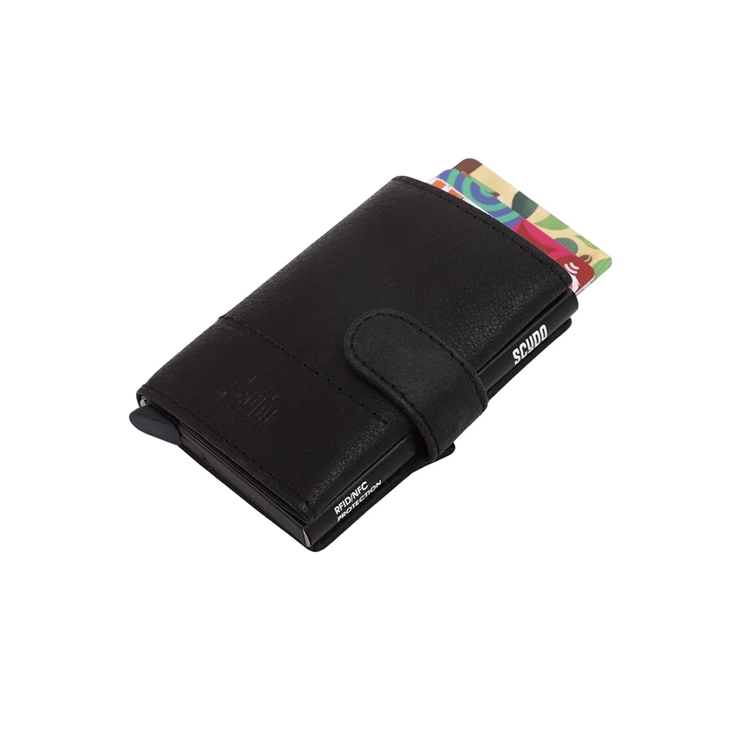 Scudo Troy Slim Wallet - Black