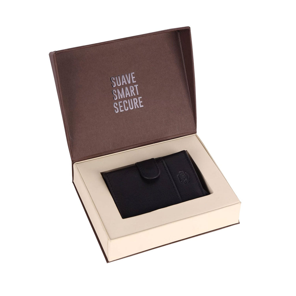 Scudo Troy Slim Wallet - Black