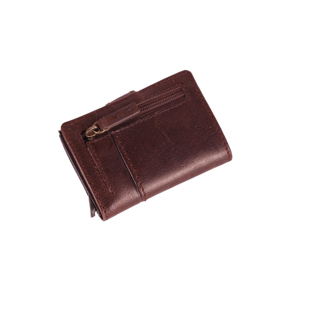 Scudo Troy Slim Wallet - Brown