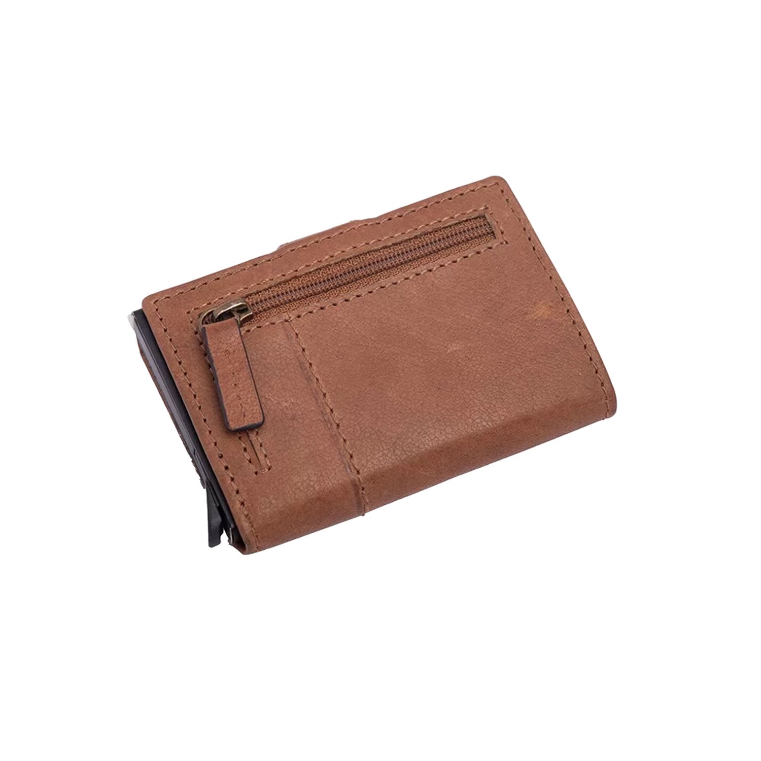 Scudo Troy Slim Wallet - Cognac