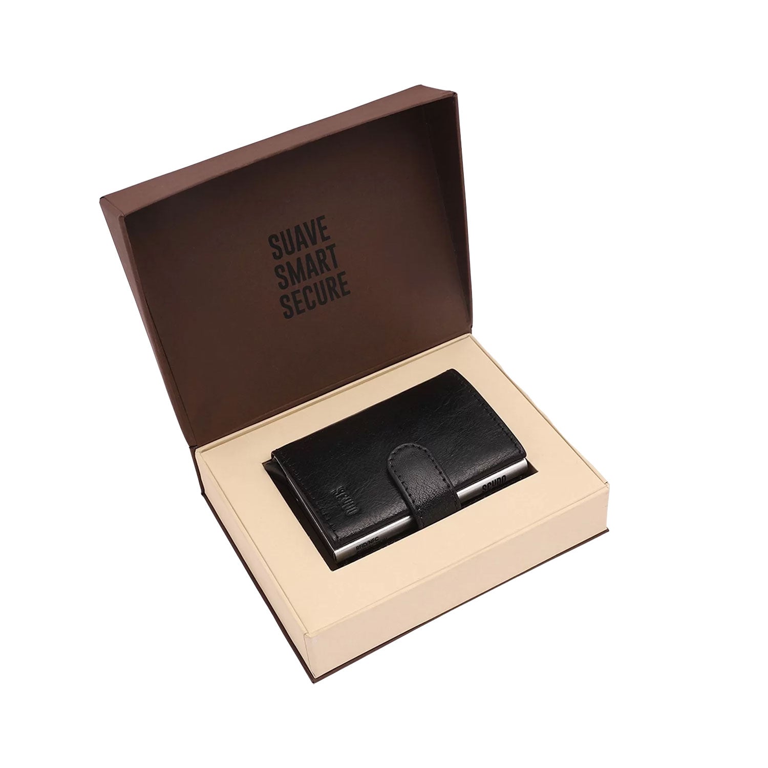 Scudo Tuscany Slim Wallet - Black