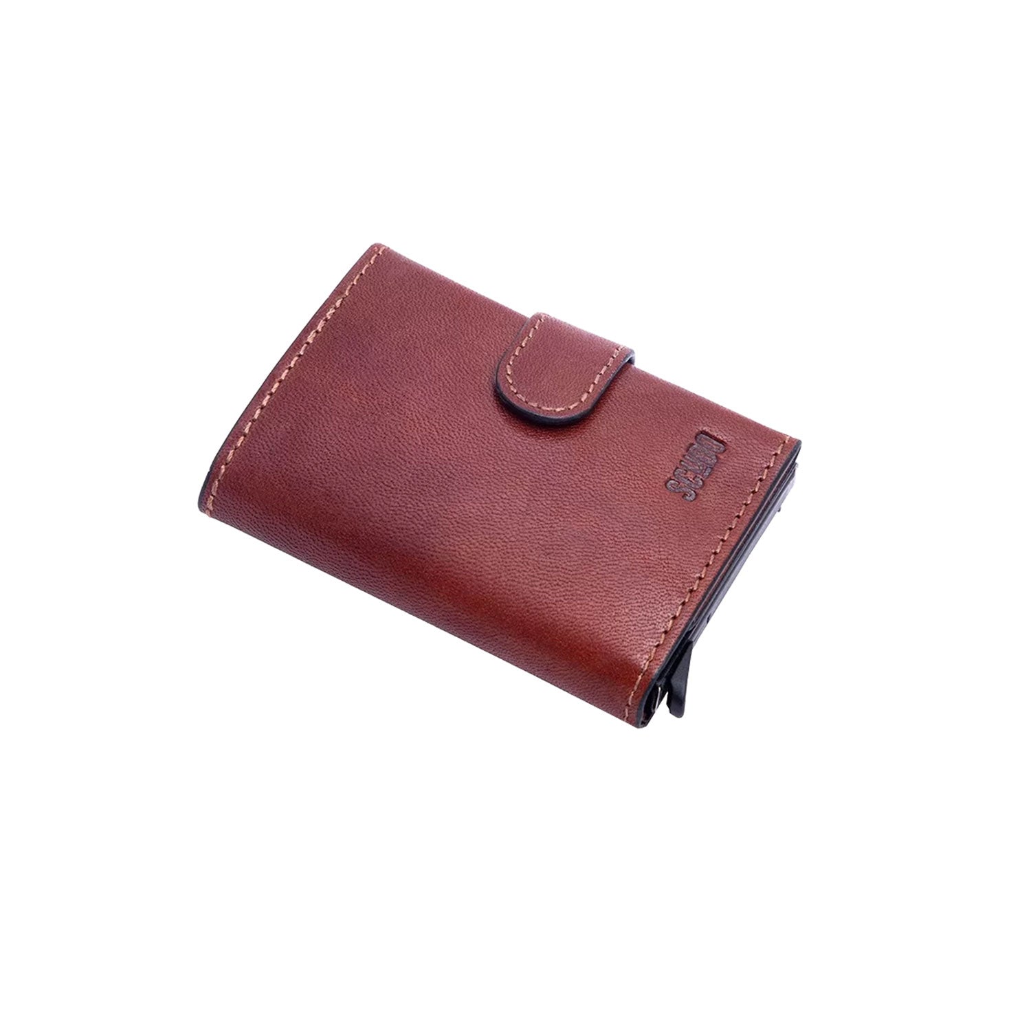 Scudo Tuscany Slim Wallet - Cognac