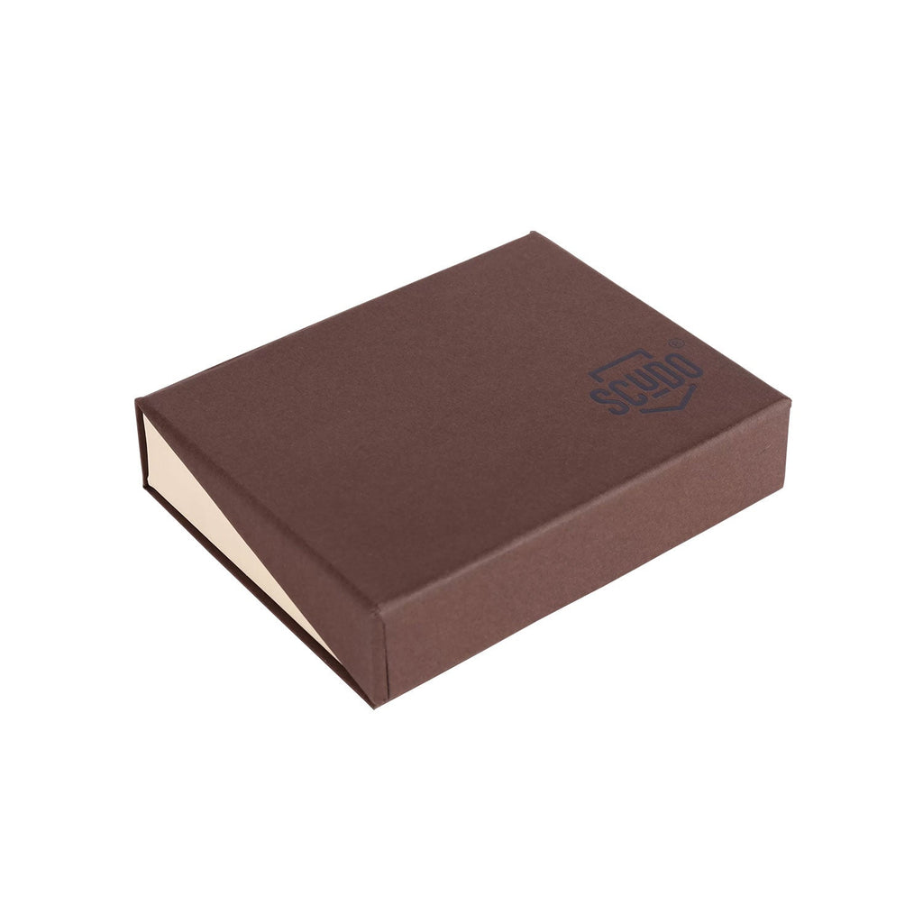 Scudo Tuscany Slim Wallet - Cognac