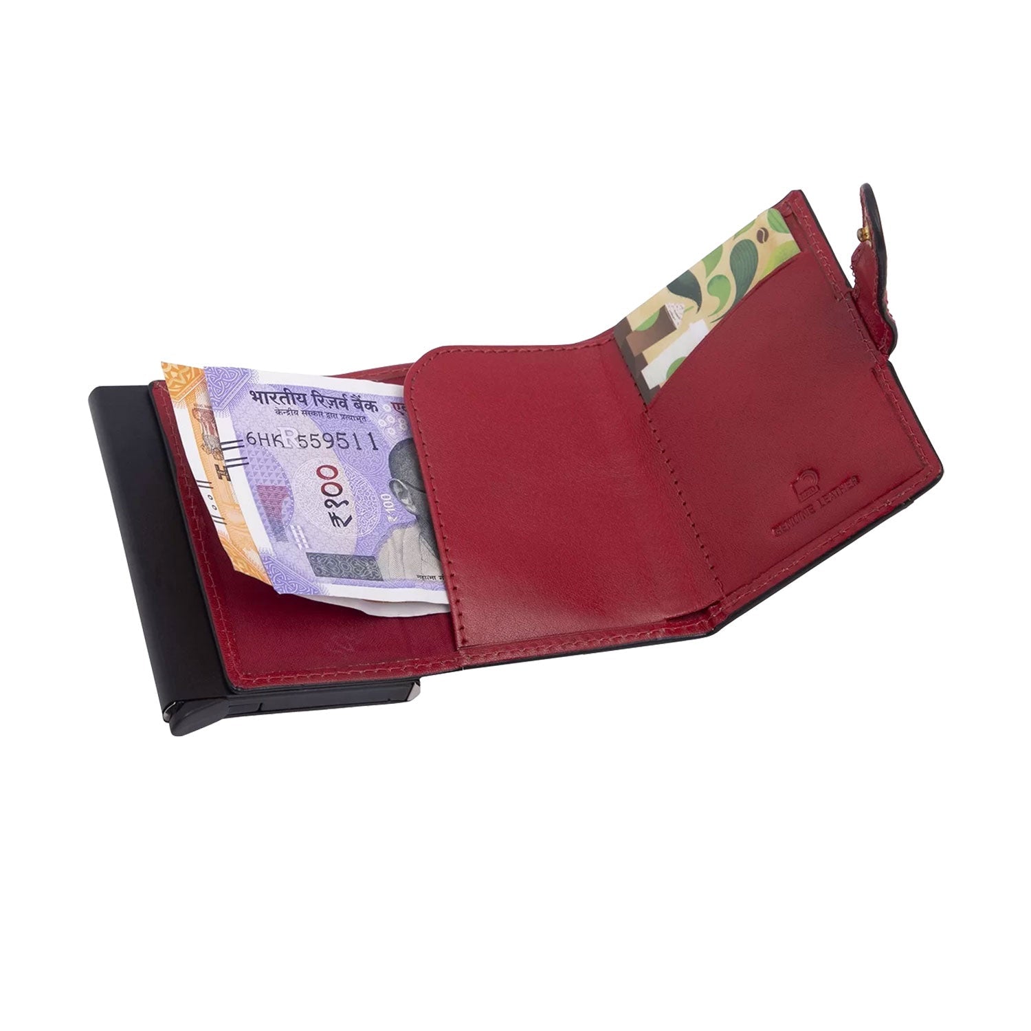 Scudo Tuscany Slim Wallet - Red