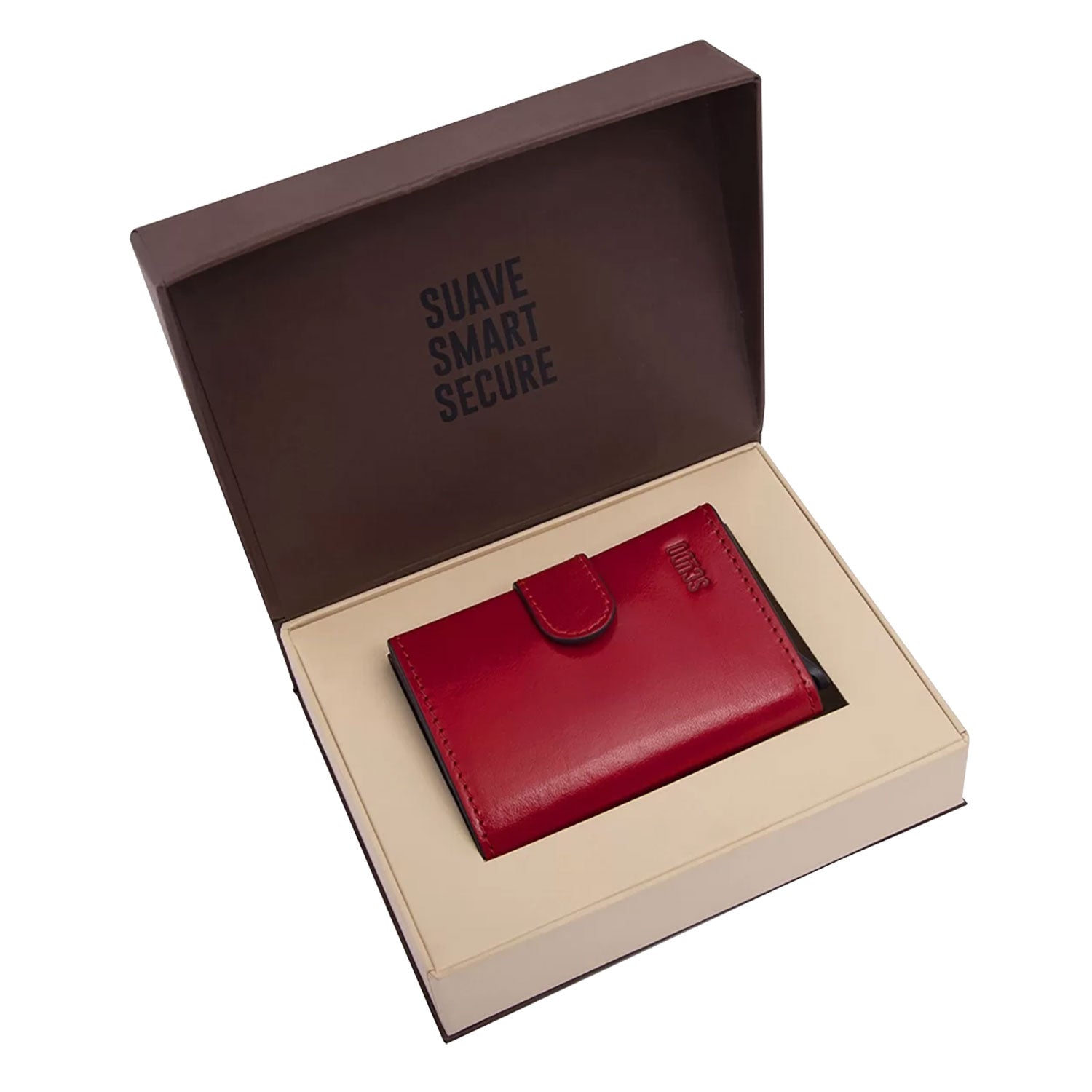 Scudo Tuscany Slim Wallet - Red