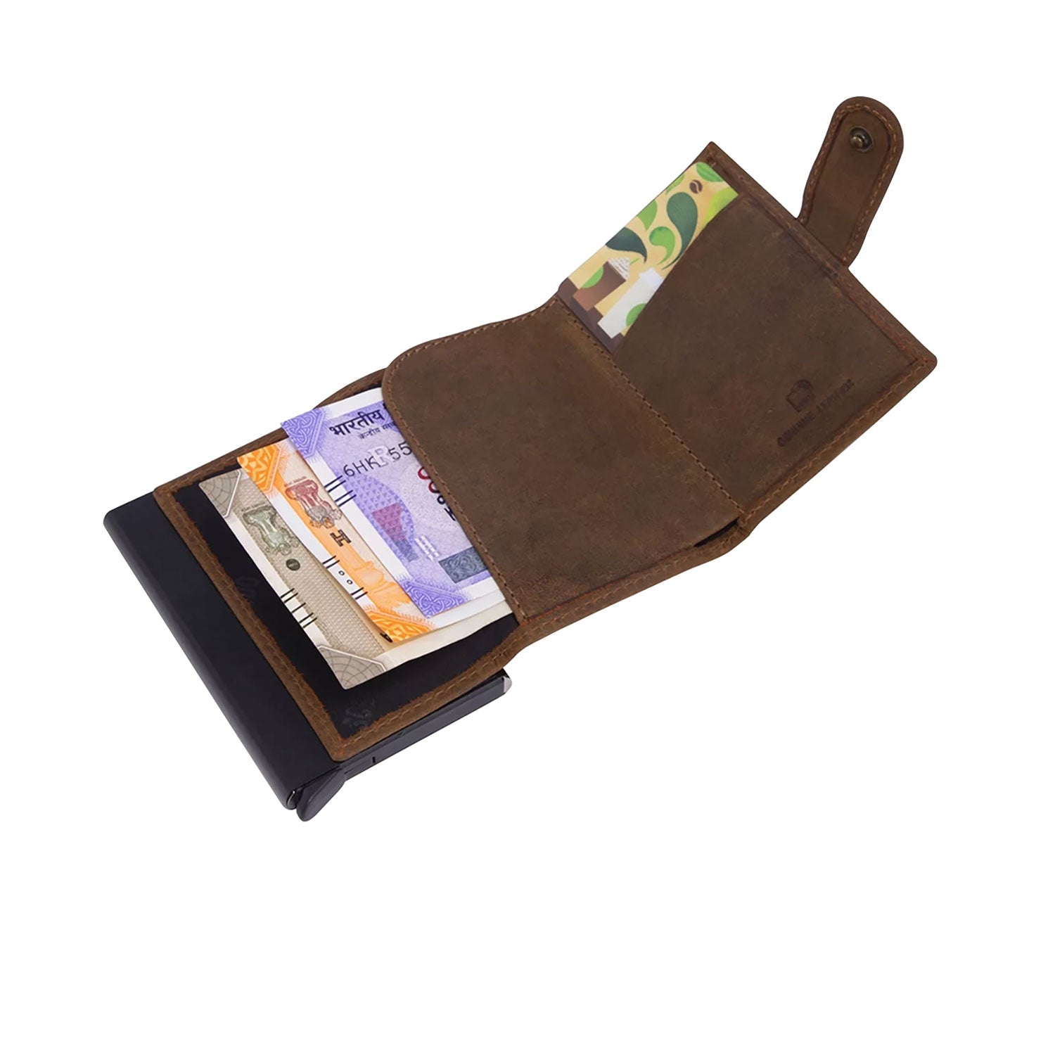 Scudo Vintage Slim Wallet - Natural