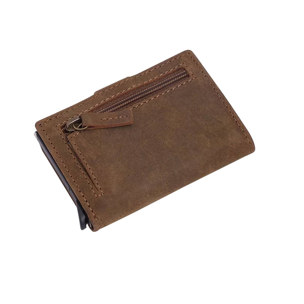 Scudo Vintage Slim Wallet - Natural