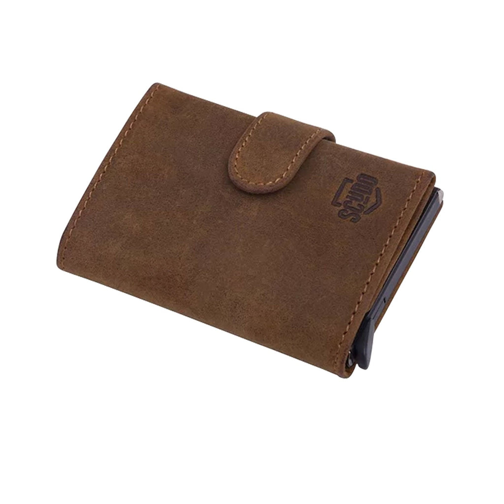 Scudo Vintage Slim Wallet - Natural