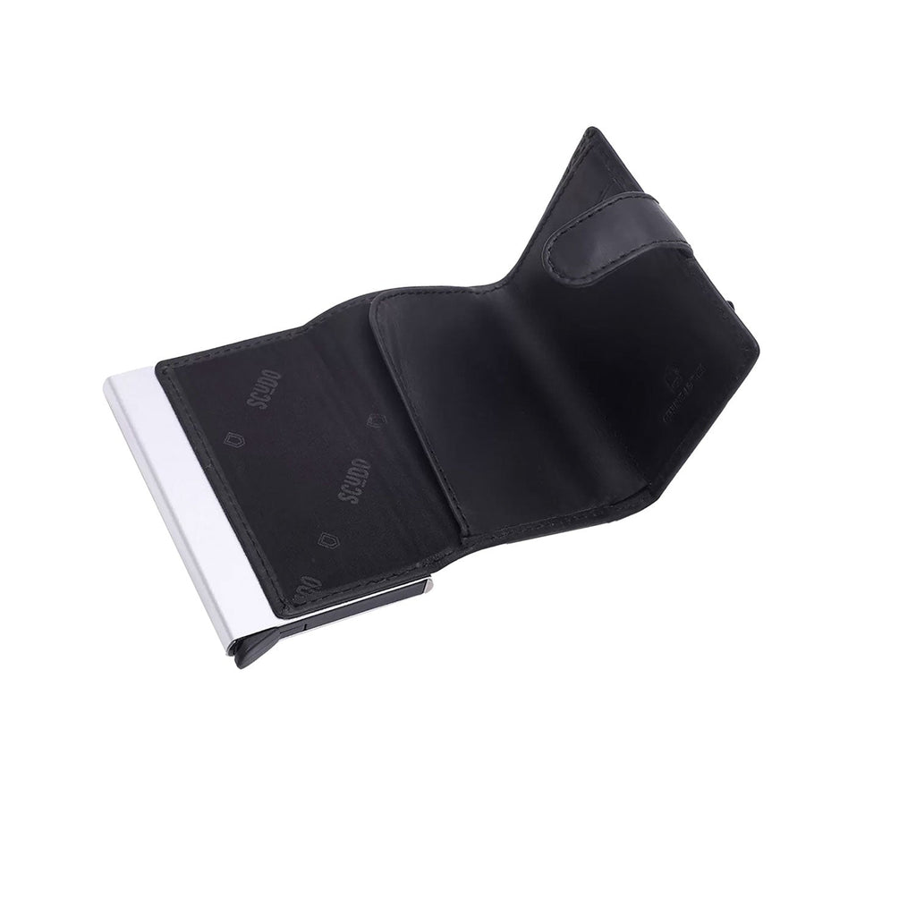Scudo Vintage Slim Wallet - Black