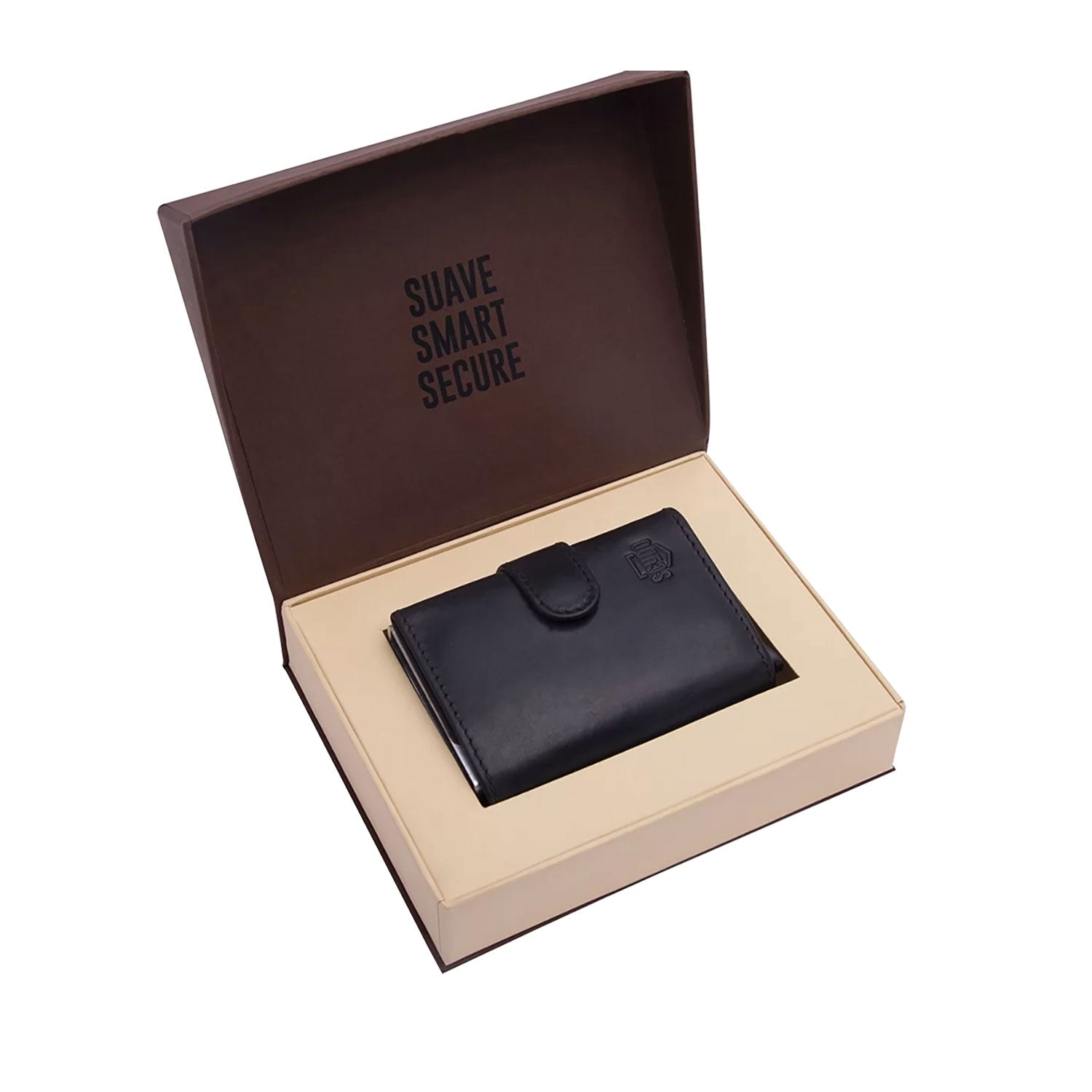 Scudo Vintage Slim Wallet - Black