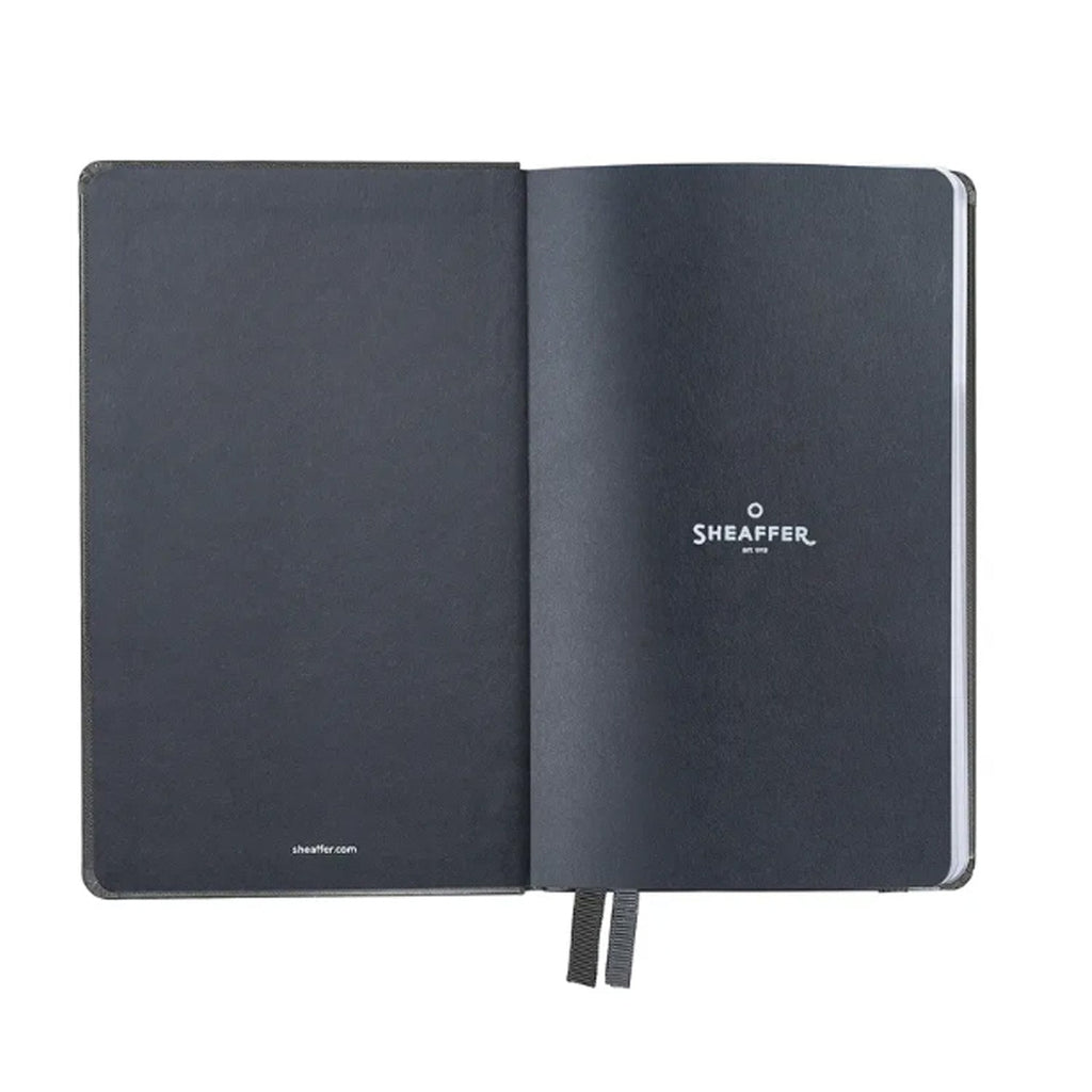 Sheaffer Hard Cover Notebook - Black - Medium - Plain