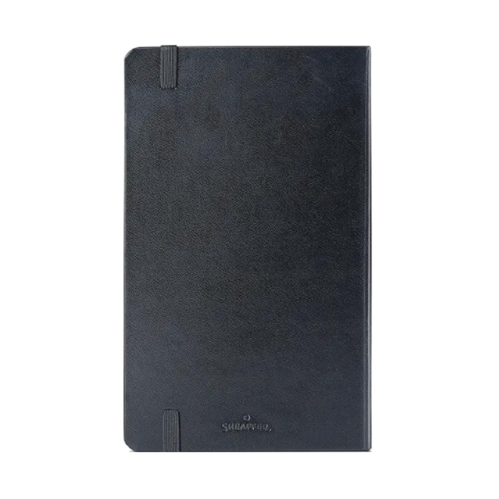 Sheaffer Hard Cover Notebook - Black - Medium - Plain
