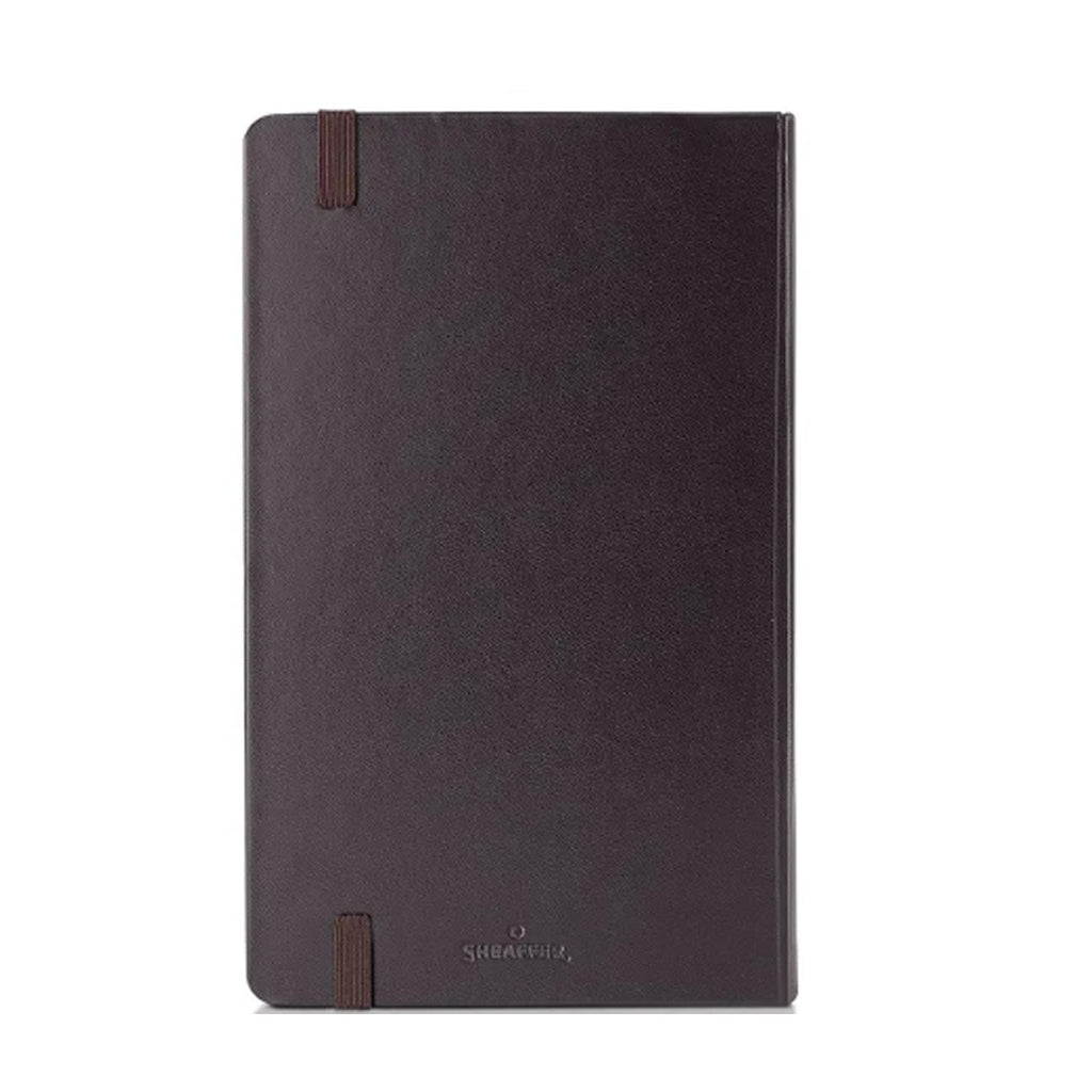 Sheaffer Hard Cover Notebook - Brown - Medium - Ruled