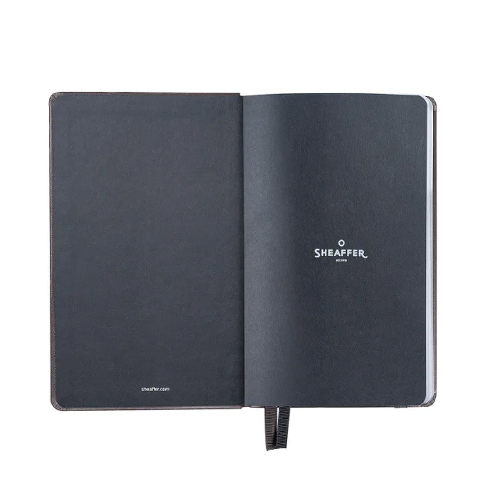Sheaffer Hard Cover Notebook - Brown - Medium - Ruled