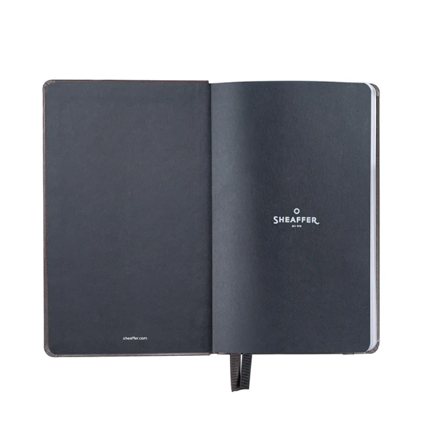 Sheaffer Hard Cover Notebook - Brown - Medium - Ruled