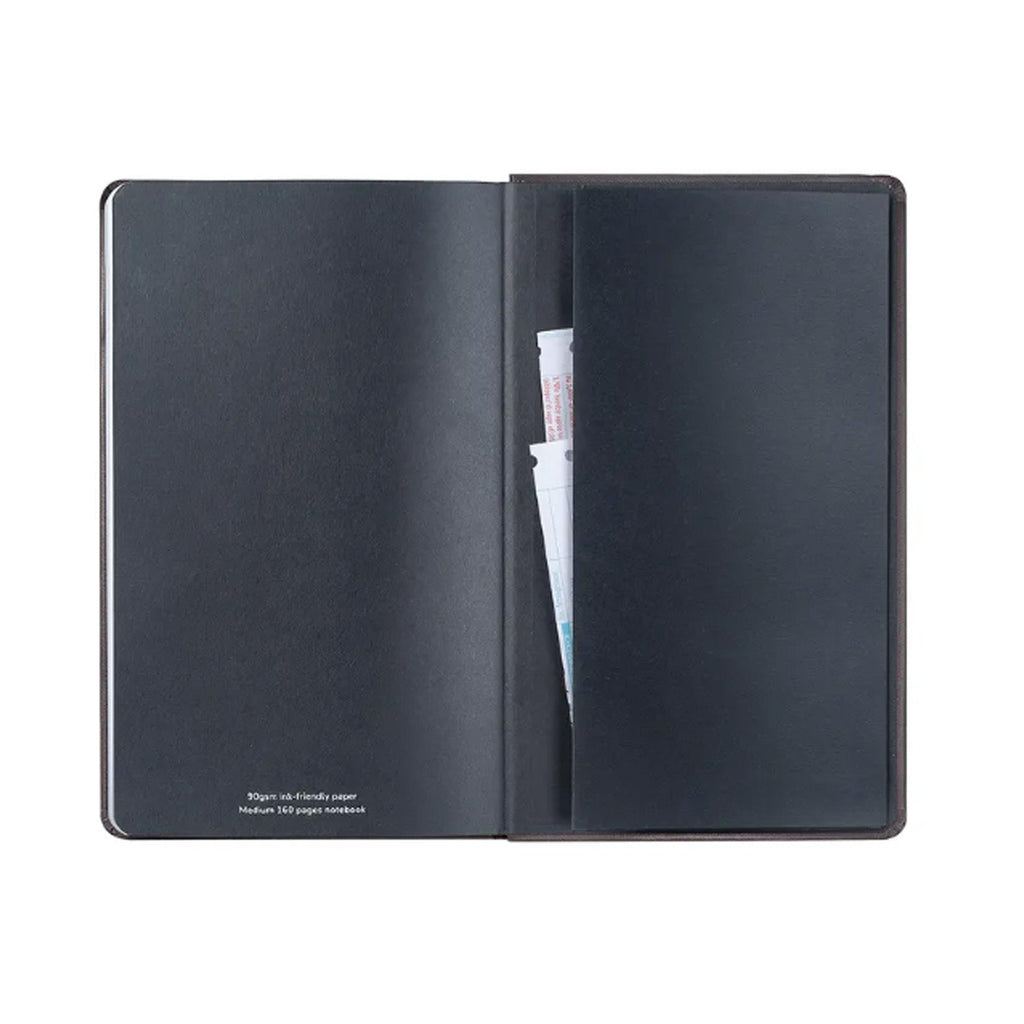 Sheaffer Hard Cover Notebook - Brown - Medium - Ruled