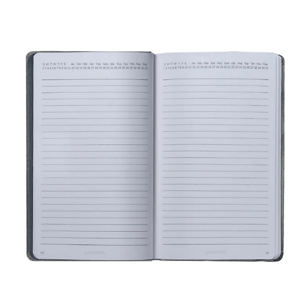 Sheaffer Hard Cover Notebook - Grey - Medium - Ruled