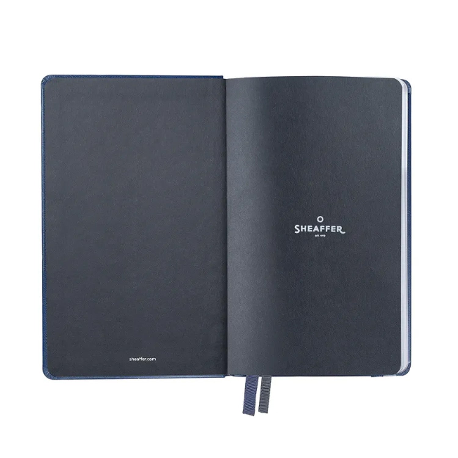 Sheaffer Hard Cover Notebook - Navy - Medium - Plain