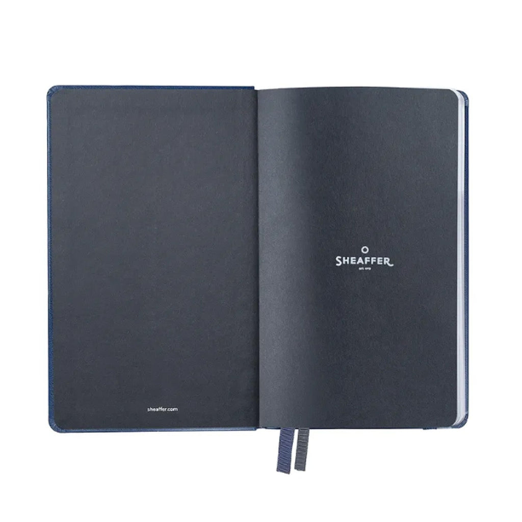 Sheaffer Hard Cover Notebook - Navy - Medium - Ruled