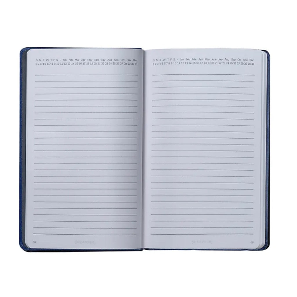 Sheaffer Hard Cover Notebook - Navy - Medium - Ruled