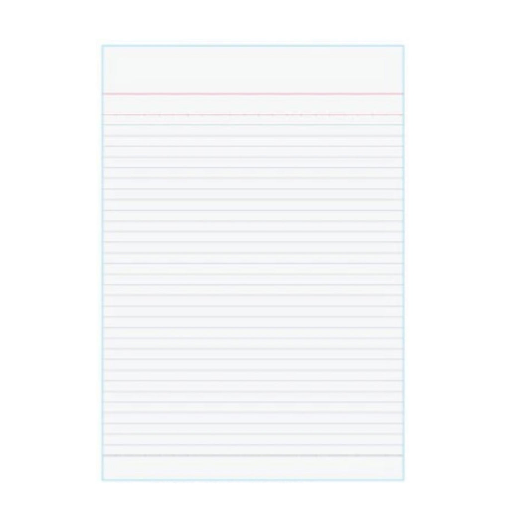 Tsubame A5005 White 8mm Line Notebook - A4+ - Ruled