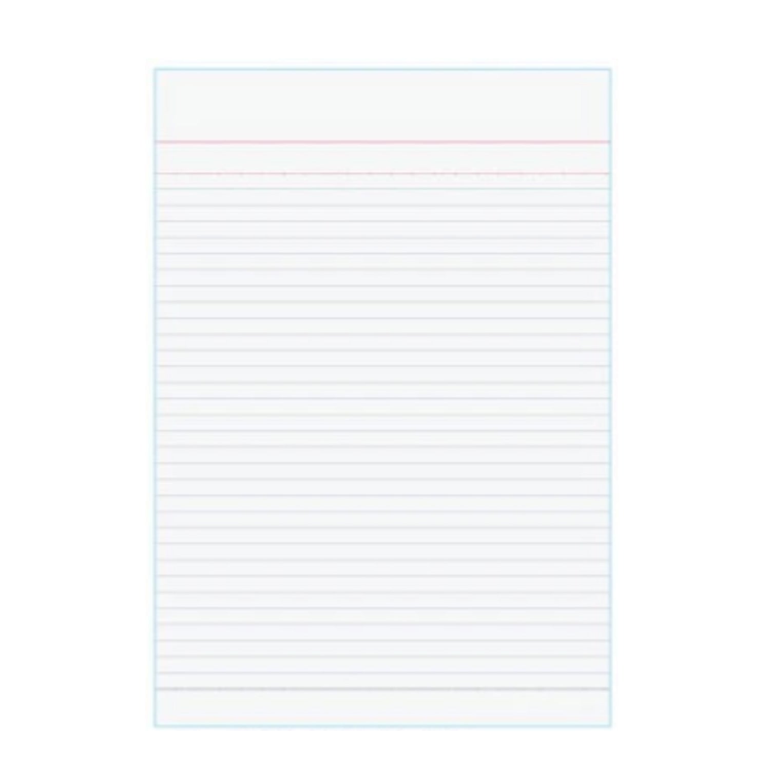 Tsubame A5005 White 8mm Line Notebook - A4+ - Ruled