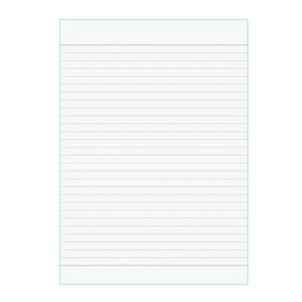 Tsubame W3011 White 8mm Line Notebook - Semi B5 - Ruled