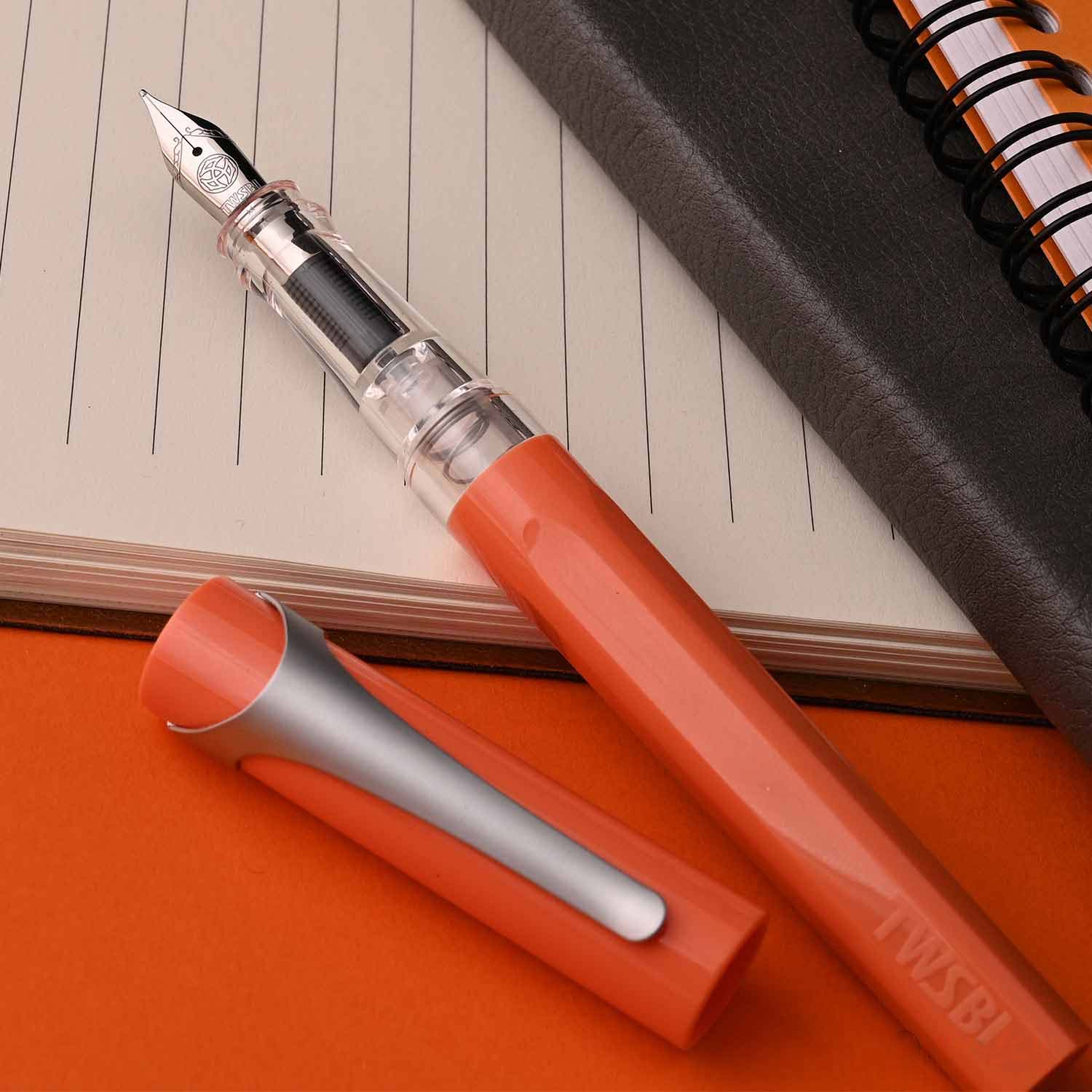 Twsbi Swipe Fountain Pen - Salmon