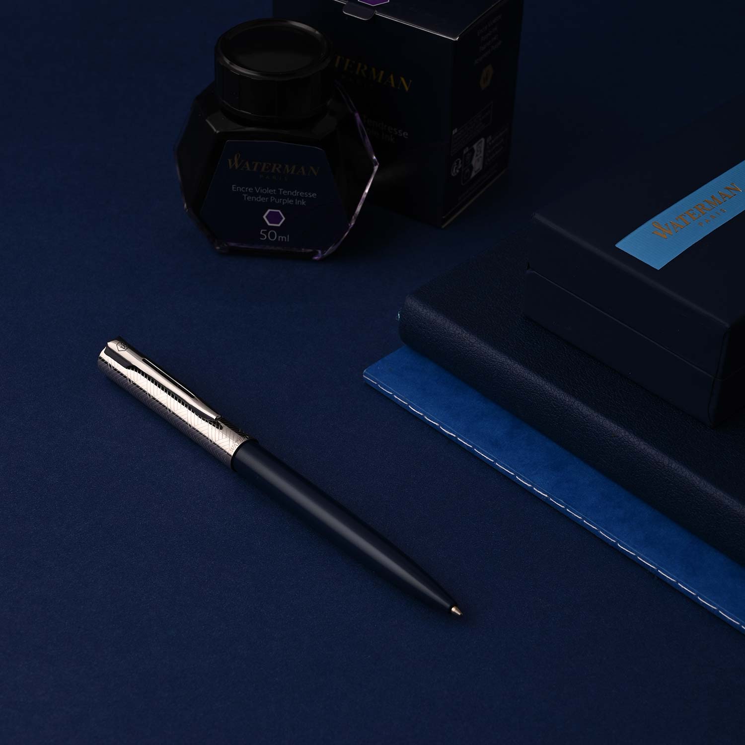 Waterman Allure Ball Pen - Deluxe Blue CT